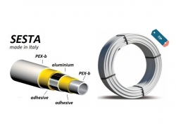 Trubka plastohliníková Pex/Al/Pex 20x2 (na metry, 50, 100, 400m) 
