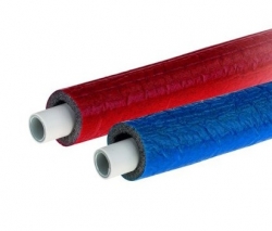 Izolace potrubí pro 26-28 mm - červená 10 m