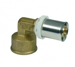 KOLENO S VNITŘNÍM ZÁVITEM LISOVACÍ 16 x 2-1/2