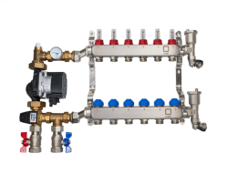 Sestava CUBE s oběhovým čerpadlem - 5 okruhů