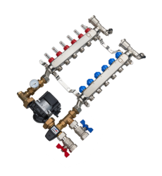 Sestava CUBE s oběhovým čerpadlem - 11 okruhů