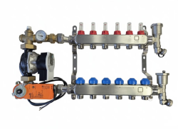 Sestava CUBE s oběhovým čerpadlem - 6 okruhů