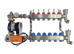 Sestava CUBE s oběhovým čerpadlem - 8 okruhů