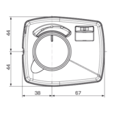 Regulátor topení ESBE CRB211 a CRB222 230 V
