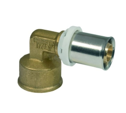 KOLENO S VNITŘNÍM ZÁVITEM LISOVACÍ 16 x 2-1/2