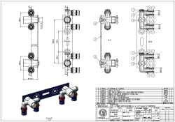Nástenka lisovacia dvojitá 16 x 1/2" průchozí