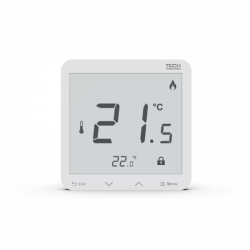 Bezdrátový pokojový termostat EU-R-8pz PLUS s měřením vlhkosti vzduchu 