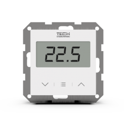 Dvoupolohový pokojový termostat EU-F-2z v1 do rámečku 230V