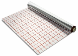 Reflexní folie CUBE 130 IZO-PLUS pro podlahové topení - rastrovaná 