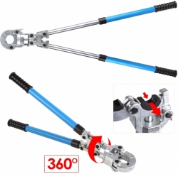 Sada lisovacích kleští s rotační hlavou 360°C - TH 