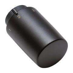 Termostatická hlavice designová celokovová M30x1.5