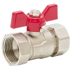 Kulový ventil 1"F-F s převlečenou maticí - přímý