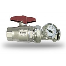 Kulový uzávěr s teploměrem ICMA Kulový uzávěr s teploměrem ICMA