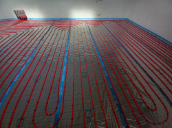 Instalace podlahového vytápění