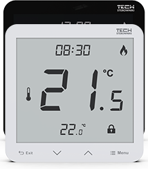 Drátový pokojový termostat EU-R-12s