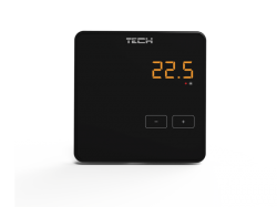 Bezdrátový pokojový dvoupolohový termostat CS-R-8b pro regulátor R-8