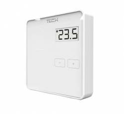 Drátový pokojový dvoupolohový termostat EU-R-9b Tech