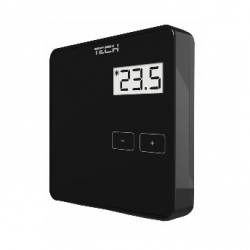 Drátový pokojový dvoupolohový termostat EU-R-9b Tech