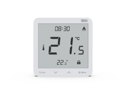 Drátový pokojový dvoupolohový termostat EU-R-10s PLUS