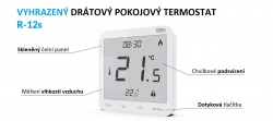 Drátový pokojový termostat EU-R-12s