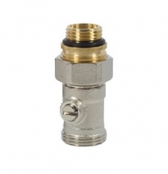 Regulační šroubení s plochým těsněním - přímé