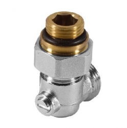 Regulační šroubení s plochým těsněním - rohové