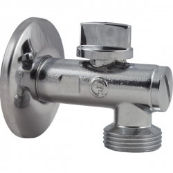 Pračkový kulový kohout rohový s filtrem 1/2" x 3/4" - roháček Pračkový kulový kohout rohový s filtrem 1/2" x 3/4" - roháček