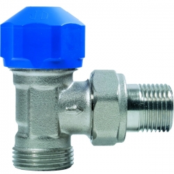 Termostatický ventil s přednastavením 1/2" rohový x G34